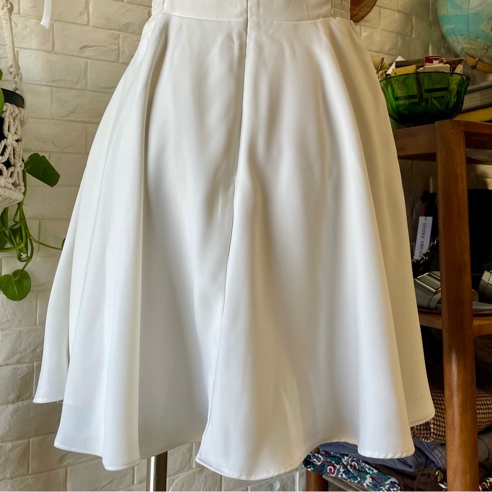 Amanda Uprichard Lovely Dress in Ivory Size Small - Picture 12 of 16